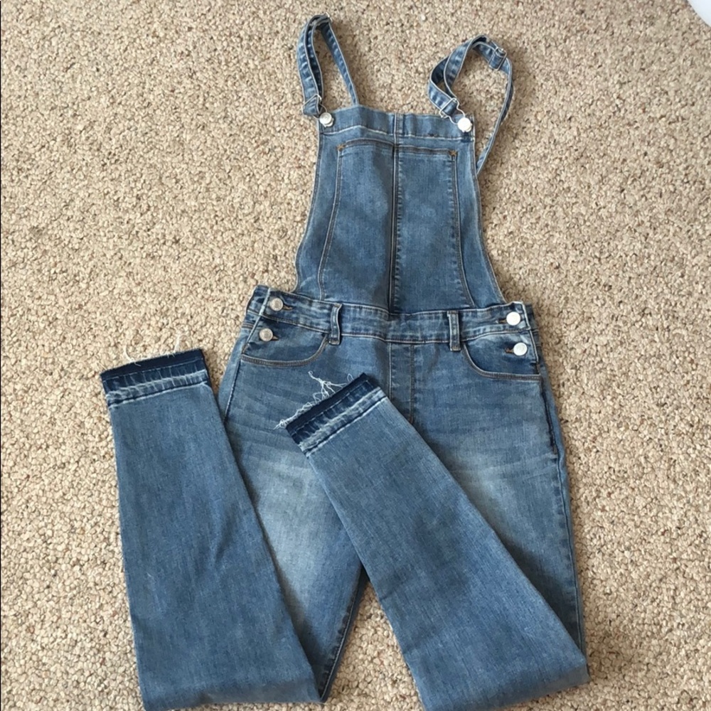 Pacsun denim overalls